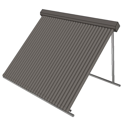 Apricus Roof Collector 30 Tube Tilt