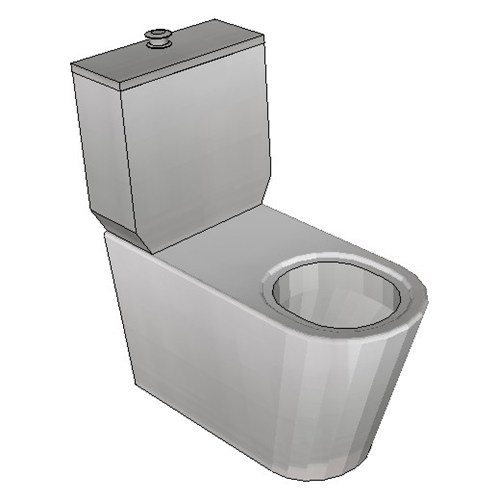 Britex Disabled Toilet Suite (P Trap Grandeur Pan)