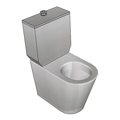 Britex Disabled Toilet Suite (P Trap Centurion Ambulant Pan)