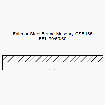 CSR Gyprock Exterior Steel Frame Masonry (185)