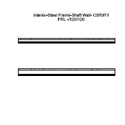 CSR Gyprock Interior Steel Frame Shaft Wall (971)