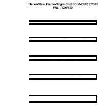 CSR Gyprock Interior Steel Frame Single Stud (EC315)