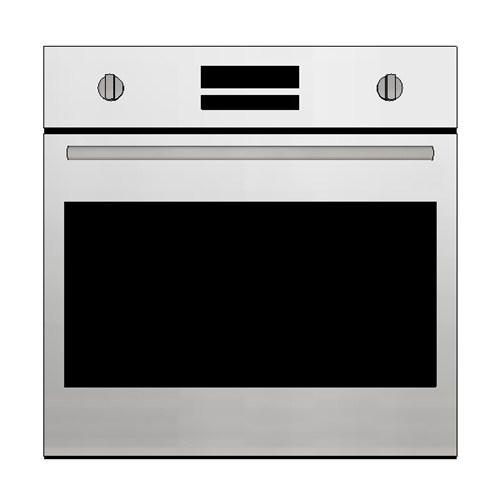 Kleenmaid Multifunction 60cm Analogue Push/Pull Knobs Oven