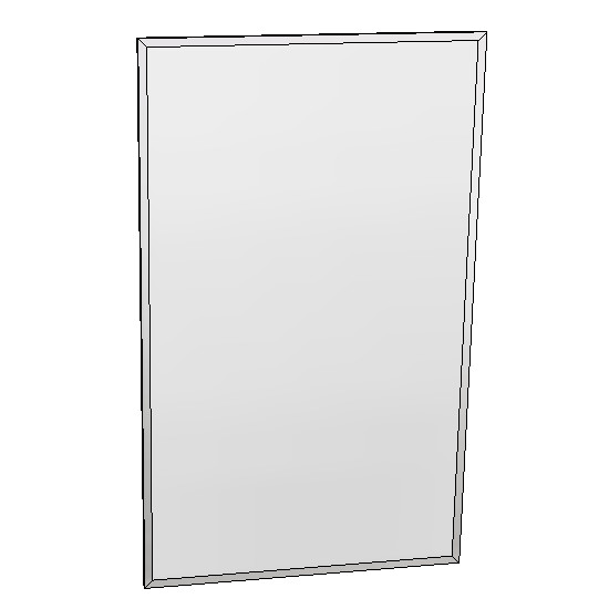 Britex Channel Frame Mirror (460 x 760)