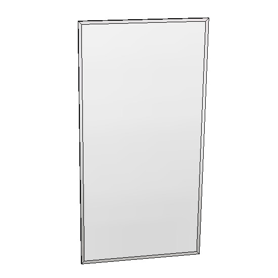 Britex Channel Frame Mirror (460 x 910)