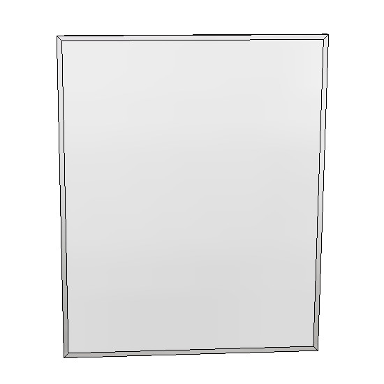 Britex Channel Frame Mirror (610 x 760)
