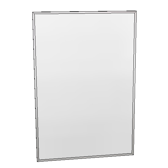 Britex Channel Frame Mirror (610 x 910)