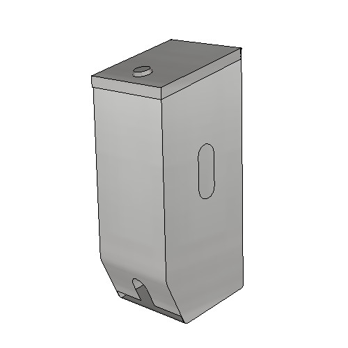 Britex Dual Toilet Paper Dispenser (Stainless Steel)