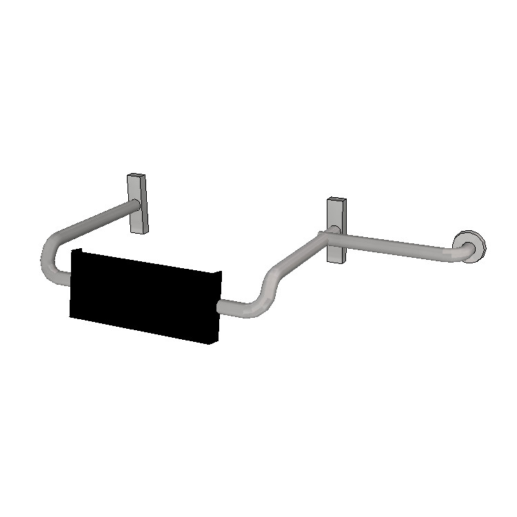 Britex Adjustable Vandal Resistant Backrest w/Combination Rear Rail