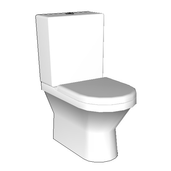 Rogerseller s line s50 bottom inlet toilet suite2